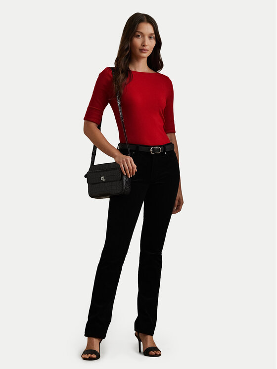 LAUREN RALPH LAUREN LAUREN RALPH LAUREN Блузка 200654963183 Червоний Slim Fit