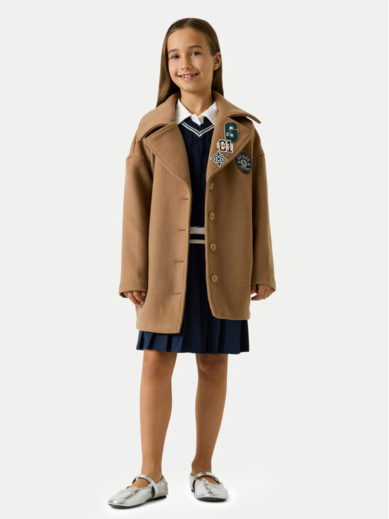 Guess Guess Cappotto di transizione J6YL08 W3044 Marrone chiaro Regular Fit