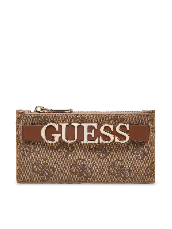 Etui na karty kredytowe Guess, Brązowe, RW1728 P5201