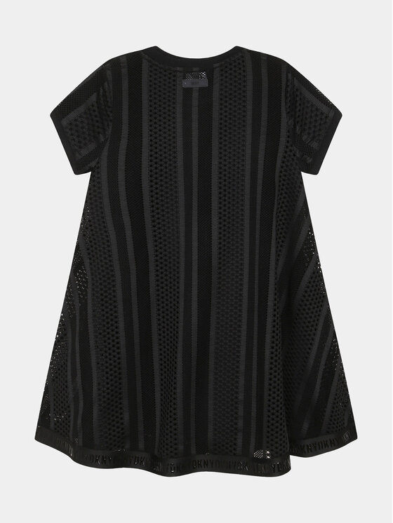 DKNY DKNY Vsakodnevna obleka D32899 D Črna Regular Fit