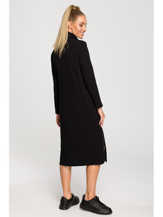 Made of Emotion Made of Emotion Vestito da giorno M688 Nero Regular Fit