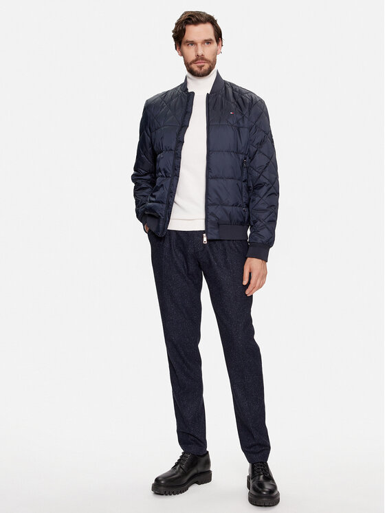 Tommy Hilfiger Tommy Hilfiger Chinos Hampton MW0MW32563 Sötétkék Slim Fit