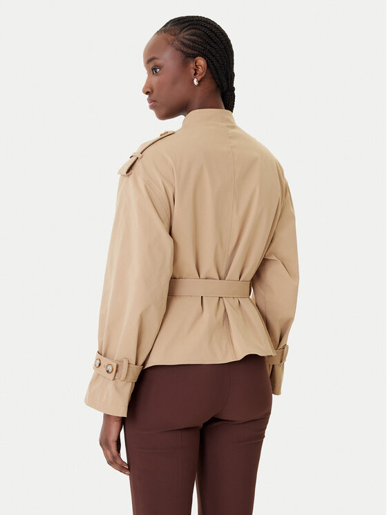 Rinascimento Rinascimento Преходно палто CFC0124670003 Бежов Regular Fit