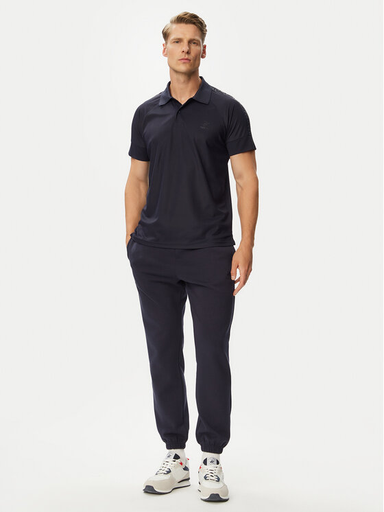 Beverly Hills Polo Club Beverly Hills Polo Club Polokošile P-SS26M-P0170 Tmavomodrá Reglan Fit