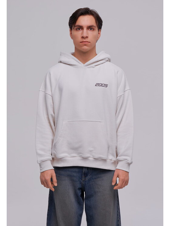 2005 2005 Bluza Basic Écru Oversize