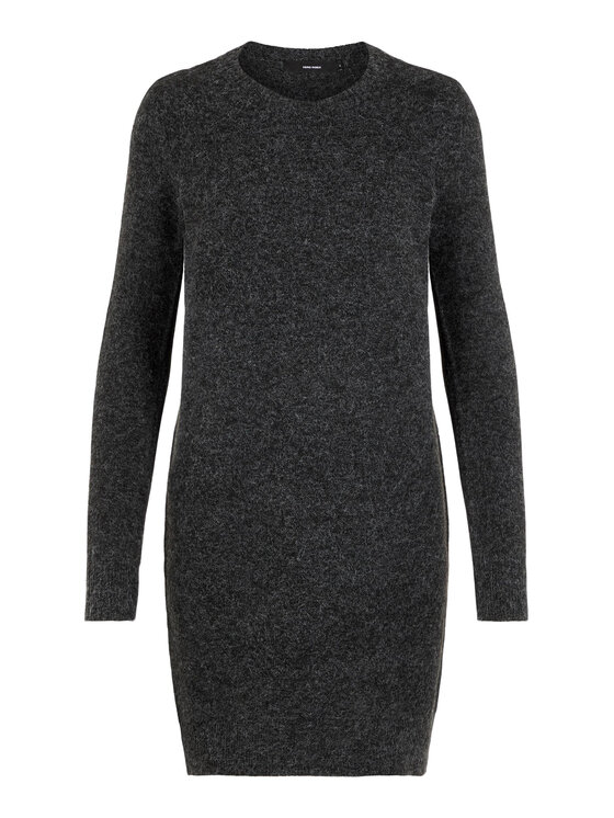 Vero Moda Vero Moda Úpletové šaty 10215523 Černá Relaxed Fit