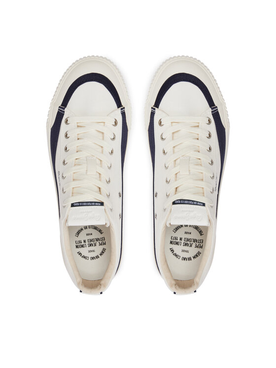 Pepe Jeans Pepe Jeans Plátěnky Ben Band M PMS31043 Bílá