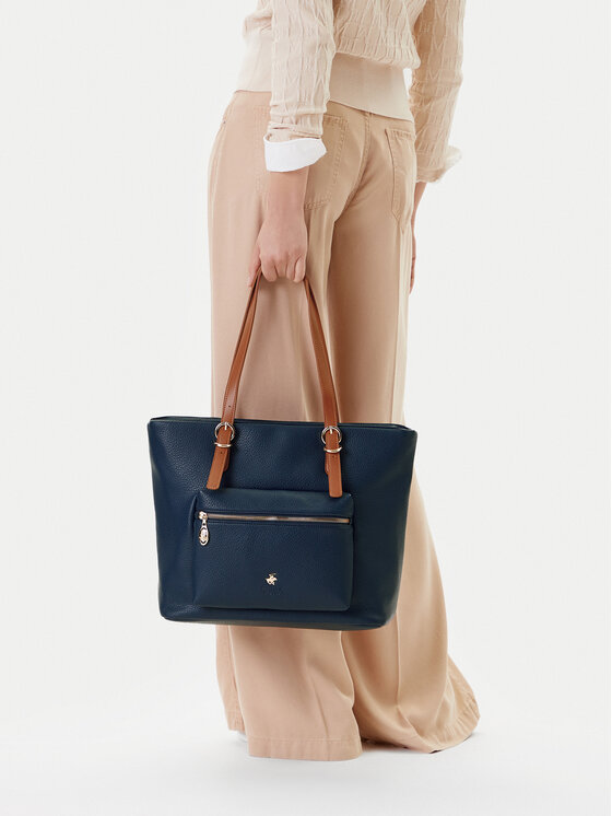 Beverly Hills Polo Club Beverly Hills Polo Club Дамска чанта CEO-BHPC-C-001-08 Тъмносин