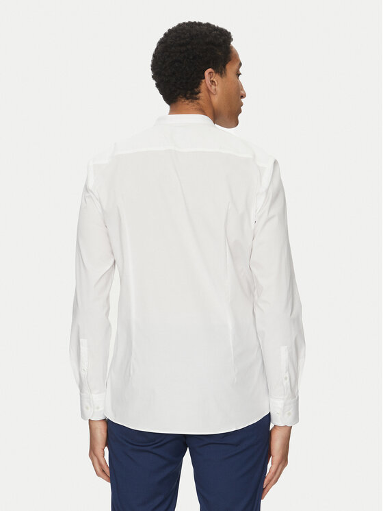 BOSS BOSS Koszula H-HANK-S-STAN-C3-252 50539176 Biały Slim Fit