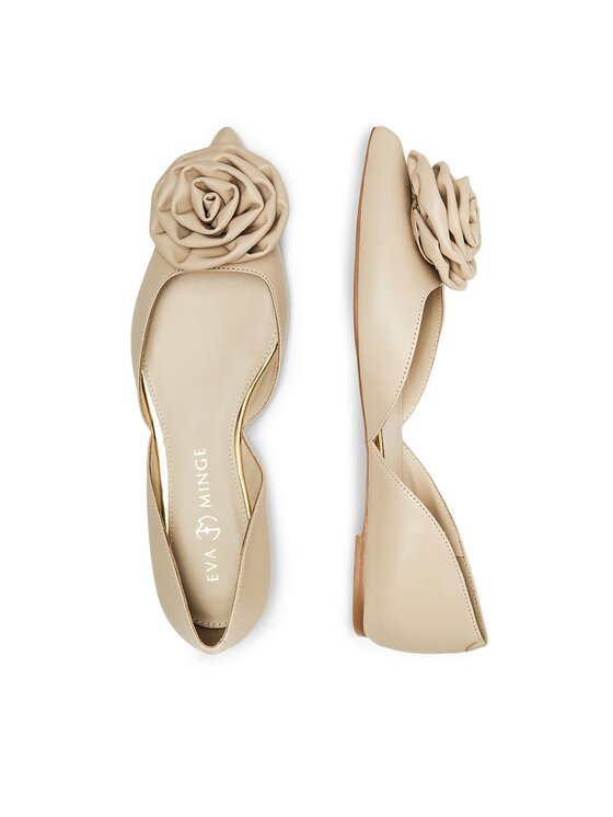 Eva Minge Eva Minge Ballerine FORBES-V1521-06 Écru