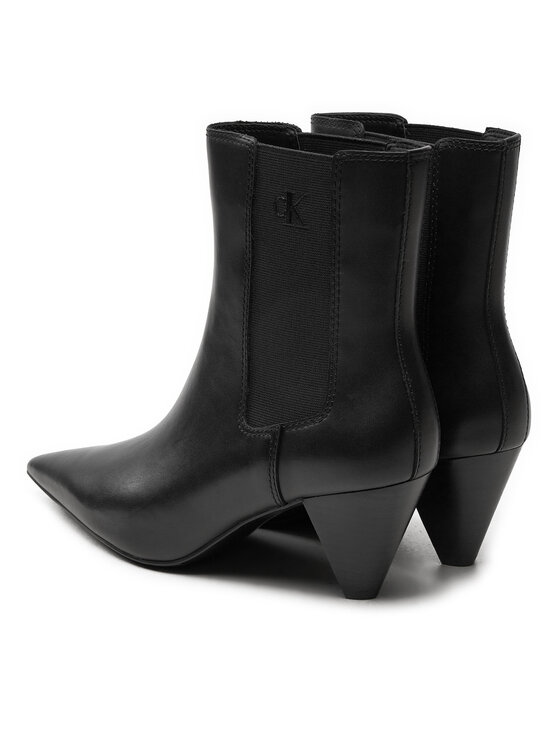 Calvin Klein Calvin Klein Μποτάκια YW0YW01676 Μαύρο