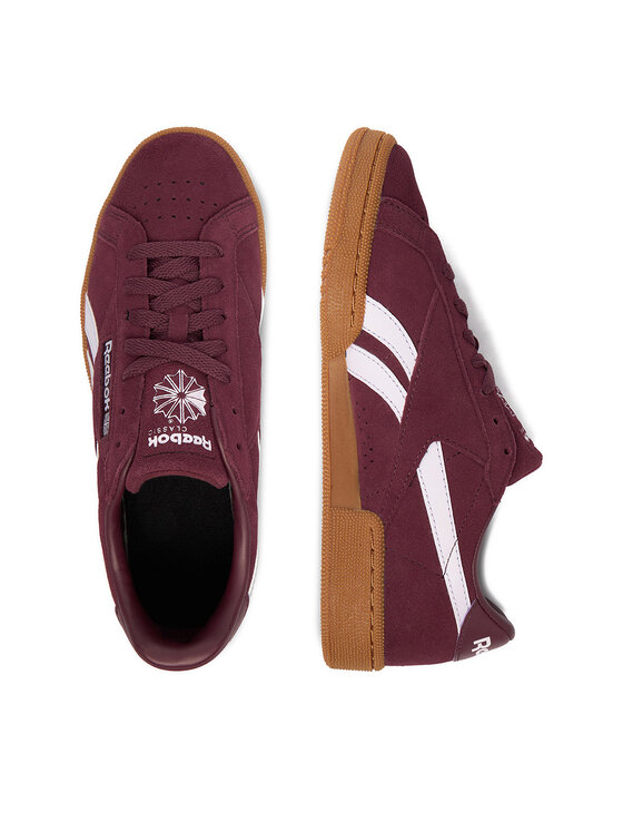 Reebok Reebok Сникърси EO-CLUB C GROUNDS UK 100229523 Бордо