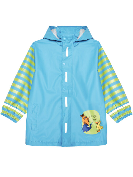 Playshoes Playshoes Větrovka 408506 D Světle modrá Regular Fit