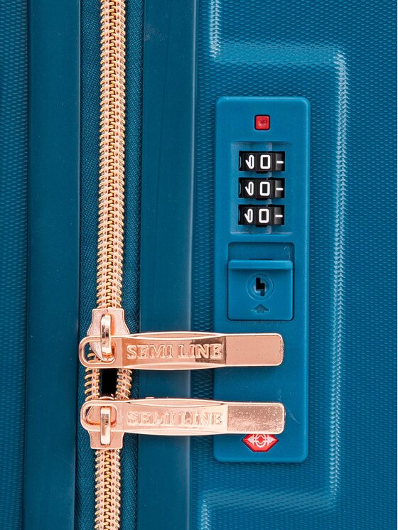 Semi Line Semi Line Valigia da cabina T5812-3 Blu scuro