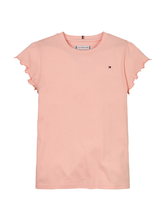 Tommy Hilfiger Tommy Hilfiger Marškinėliai Essential KG0KG07052 D Rožinė Regular Fit