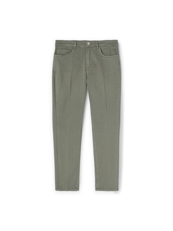 Motivi Motivi Pantaloni di tessuto P727Q003648N035 Verde Regular Fit