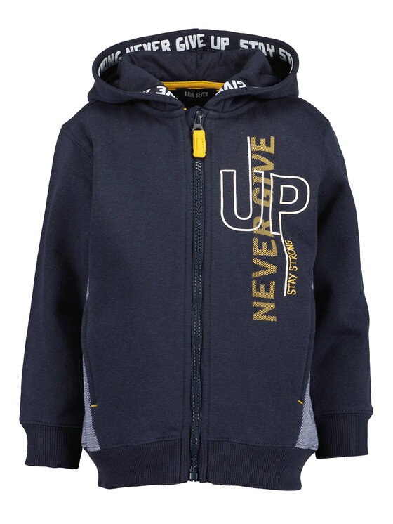 Blue Seven Blue Seven Pulóver 864731 X Sötétkék Regular Fit