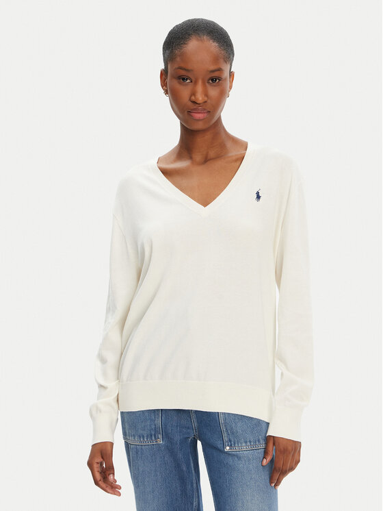Polo Ralph Lauren Polo Ralph Lauren Sweater 211972105002 Ekru Straight Fit