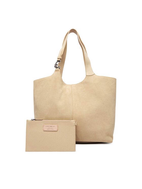 Coccinelle Coccinelle Borsetta THE Coccinelle C-Easy E1 THE 11 01 01 Beige