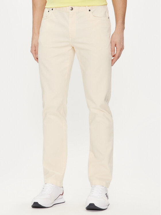 Tommy Hilfiger Tommy Hilfiger Džínsy Denton MW0MW33908 Écru Straight Leg
