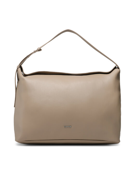 Geantă Calvin Klein Elevated Soft Shoulder Bag Lg K60K610752 Maro