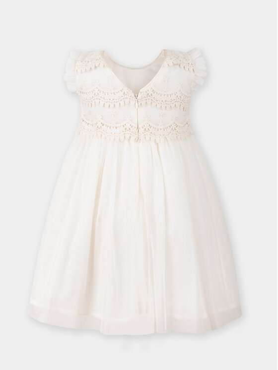 minimi minimi Sukienka elegancka C10 Écru Regular Fit
