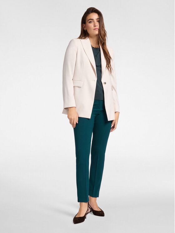 Elena Mirò Elena Mirò Pantaloni di tessuto P162P000358N035 Verde Regular Fit