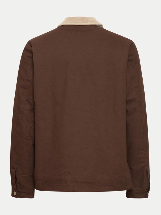 Solid Solid Prechodná bunda 21107829 Hnedá Regular Fit