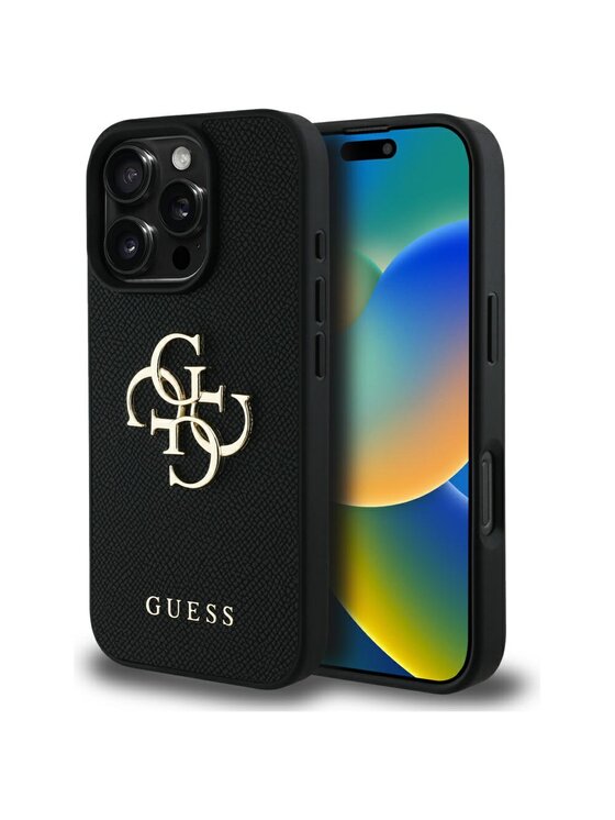 Guess Guess Etui na telefon Apple iPhone 16 Pro Max Czarny