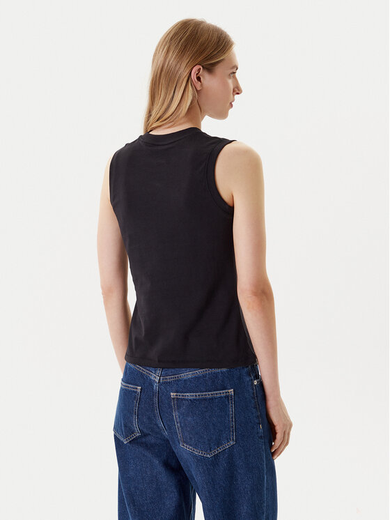 Calvin Klein Jeans Calvin Klein Jeans Top LV047C852G Czarny Regular Fit