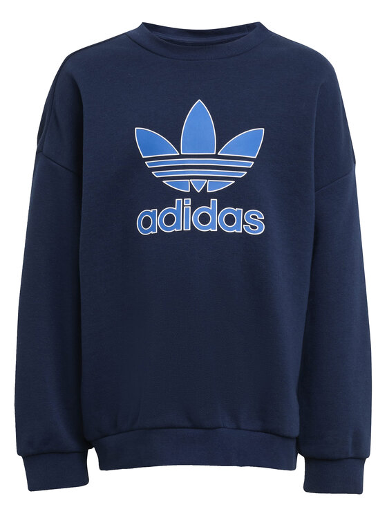 adidas adidas Trenerka JY1153 Tamnoplava Loose Fit