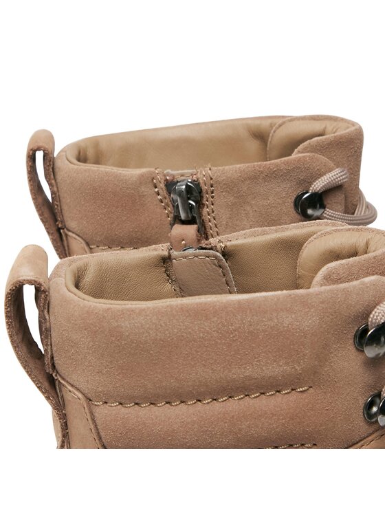 Clarks Clarks Schnürstiefeletten Orianna2 Hike 261740634 Beige