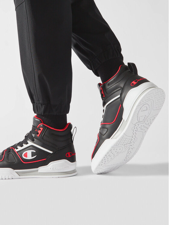 Champion Champion Sneakers Mid Cut Shoe 3 Point Mid S22119-KK002 Schwarz