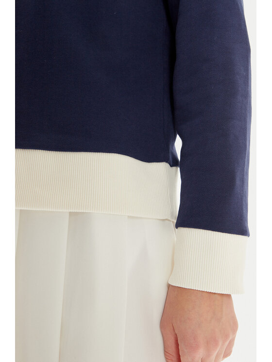 Gant Gant Majica dugih rukava 4201243 Tamnoplava Loose Fit
