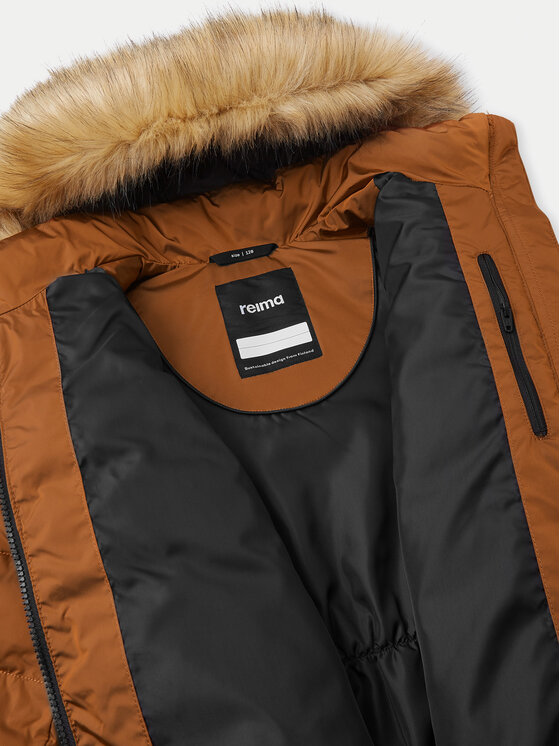 Reima Reima Zimska jakna Lunta 5100108B Smeđa Regular Fit