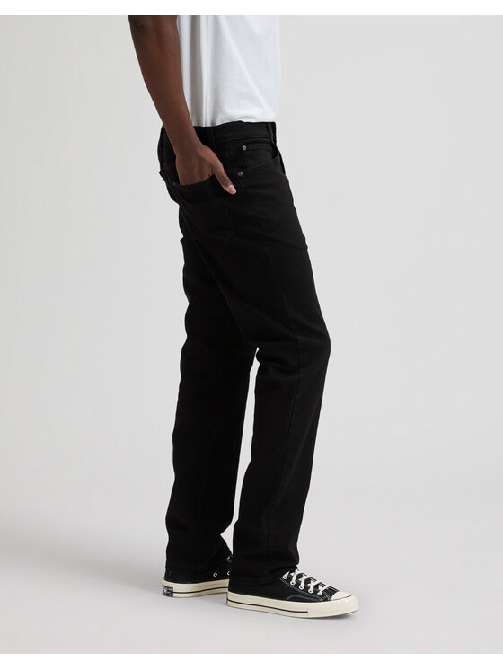 Lee Lee Jeansy WEST Czarny Straight Leg