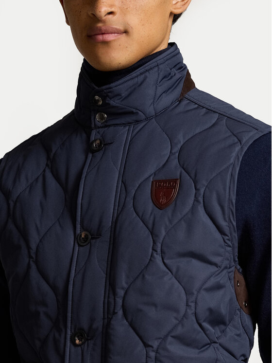 Polo Ralph Lauren Polo Ralph Lauren Kamizelka 710950836001 Granatowy Regular Fit
