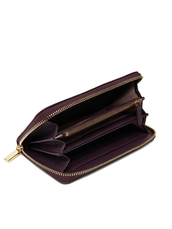 Coccinelle Coccinelle Portofel Mare de Damă MW5 Metallic Soft E2 MW5 11 04 01 Violet