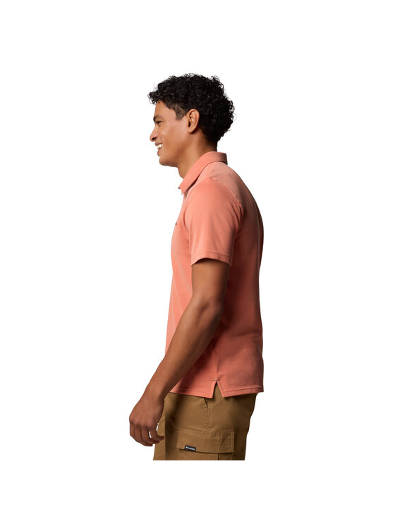 Columbia Columbia Polo Columbia Nelson Point Polo Pomarańczowy Regular Fit