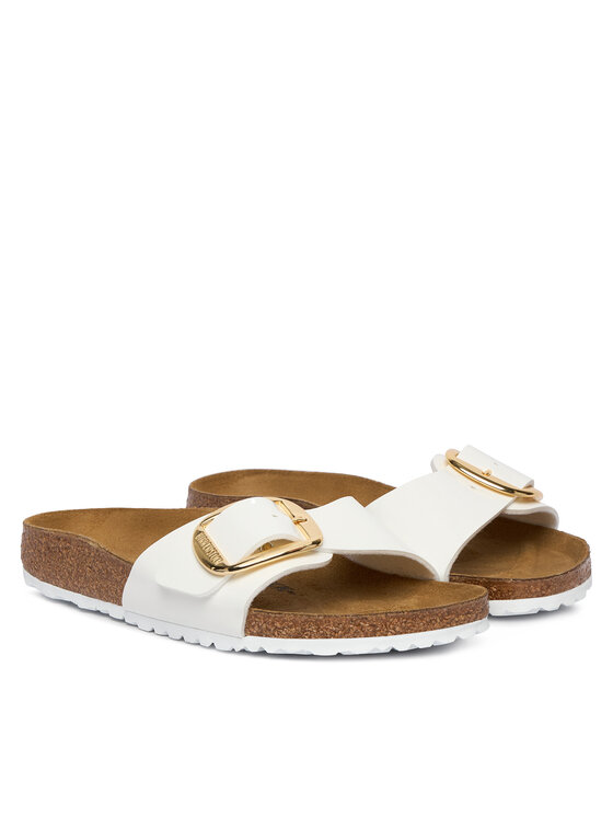 Birkenstock Birkenstock Чехли Madrid Big Buckle 1019814 Бял