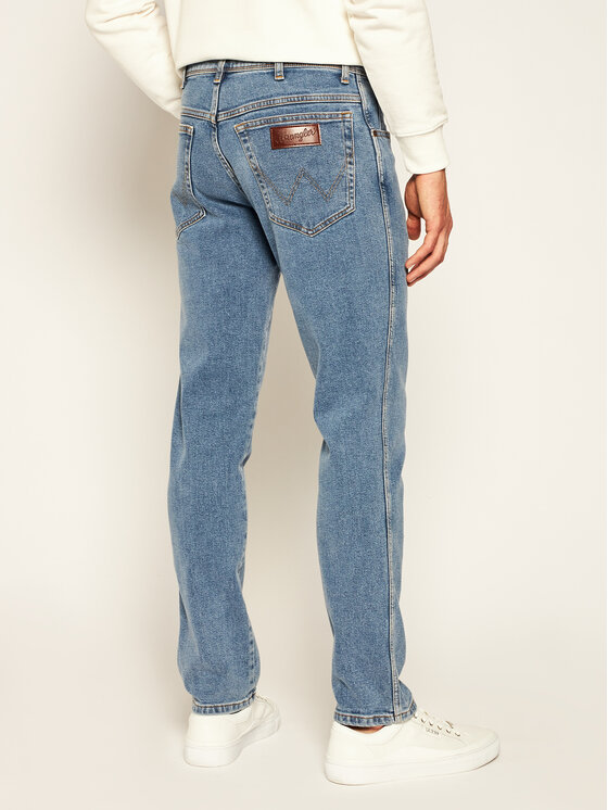 Wrangler Wrangler Jeansy Texas W12SM511Q 112126508 Niebieski Slim Fit