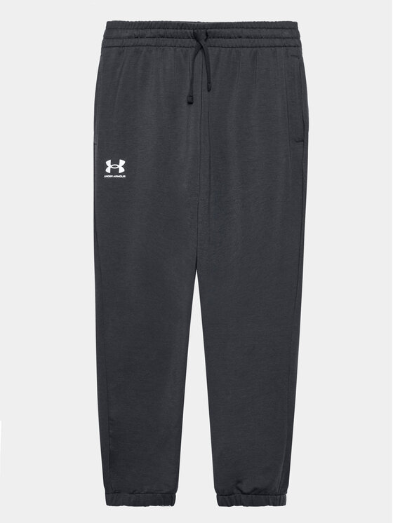 Under Armour Teplákové nohavice UA Rival Terry Jogger 1377021 Čierna Regular Fit