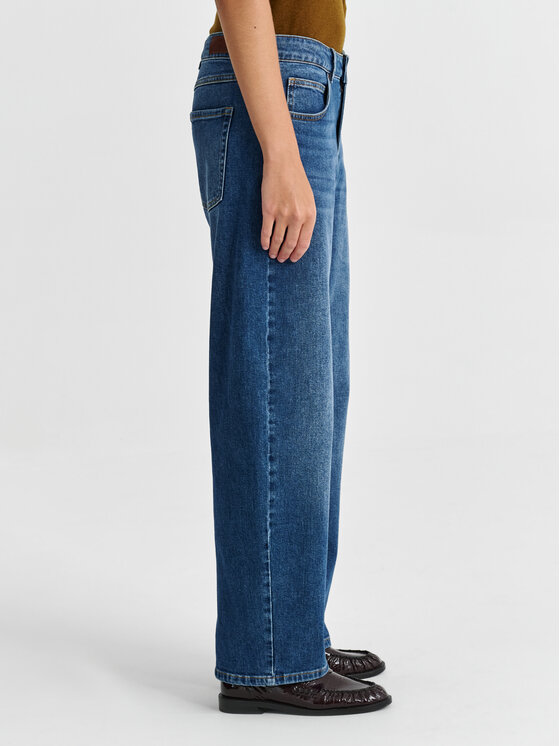 TATUUM TATUUM Jeansy LEI Granatowy Wide Fit