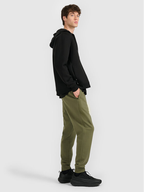 4F 4F Spodnie dresowe NOS Khaki Regular Fit