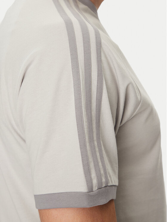 adidas adidas Tričko adicolor Classics 3-Stripes JN7016 Sivá Slim Fit