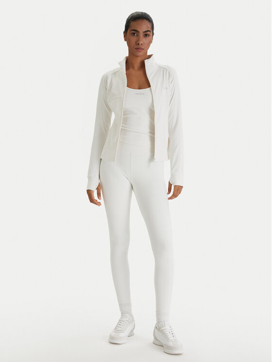 Guess Guess Legginsy V6RB11 KD952 Écru Slim Fit