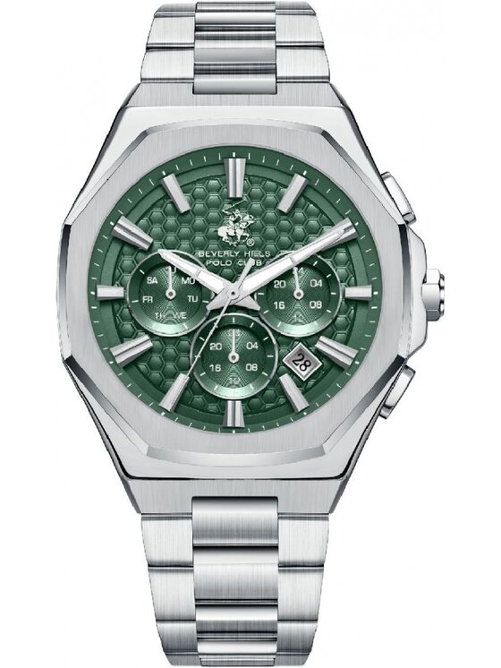 Beverly Hills Polo Club Beverly Hills Polo Club Zegarek BP3930X.370 Zielony