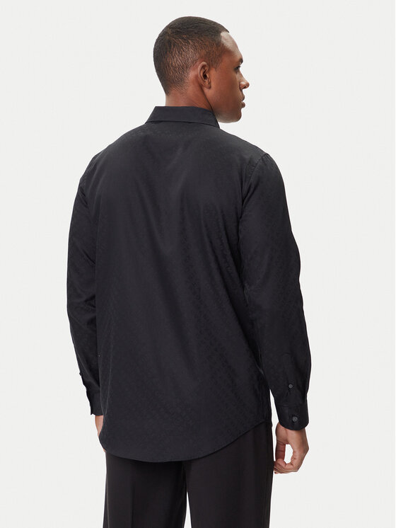 Armani Exchange Armani Exchange Košulja XM001142 AF13131 FC022 Crna Regular Fit