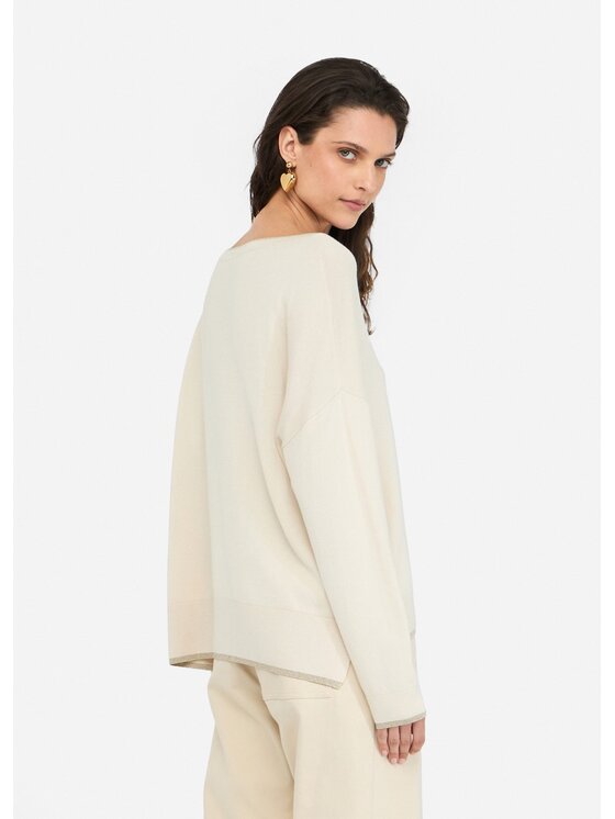 Liu Jo Liu Jo Cardigan MF5228MS49I20304 Beige Regular Fit