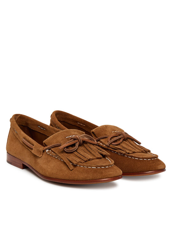 Polo Ralph Lauren Polo Ralph Lauren Loafersy 818942648003 Brązowy